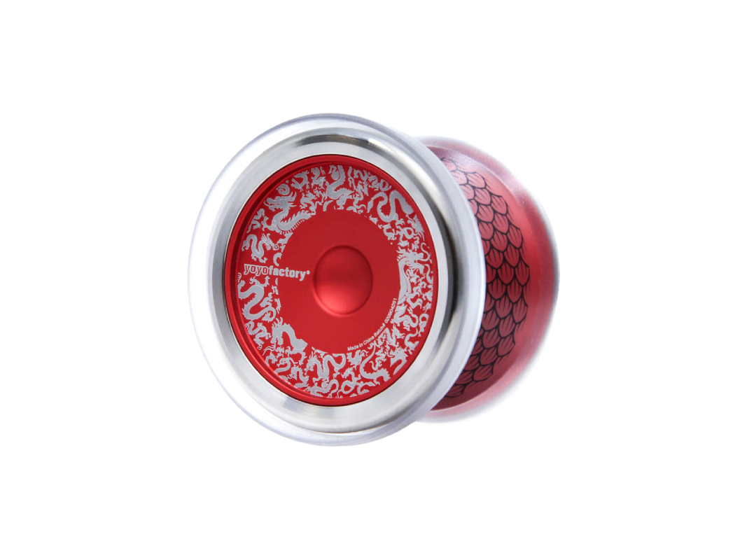Yoyo 99 Dragons Red Silver