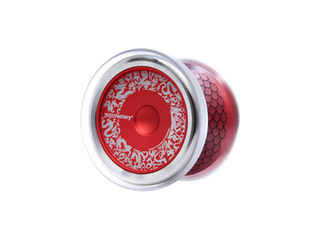Yoyo 99 Dragons Red Silver