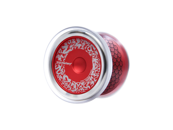 Yoyo 99 Dragons Red Silver