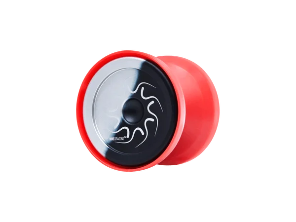 Yoyo Nine Dragons Rojo Negro Plata