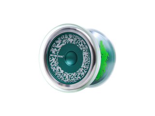 Yoyo 99 Dragons Green Silver