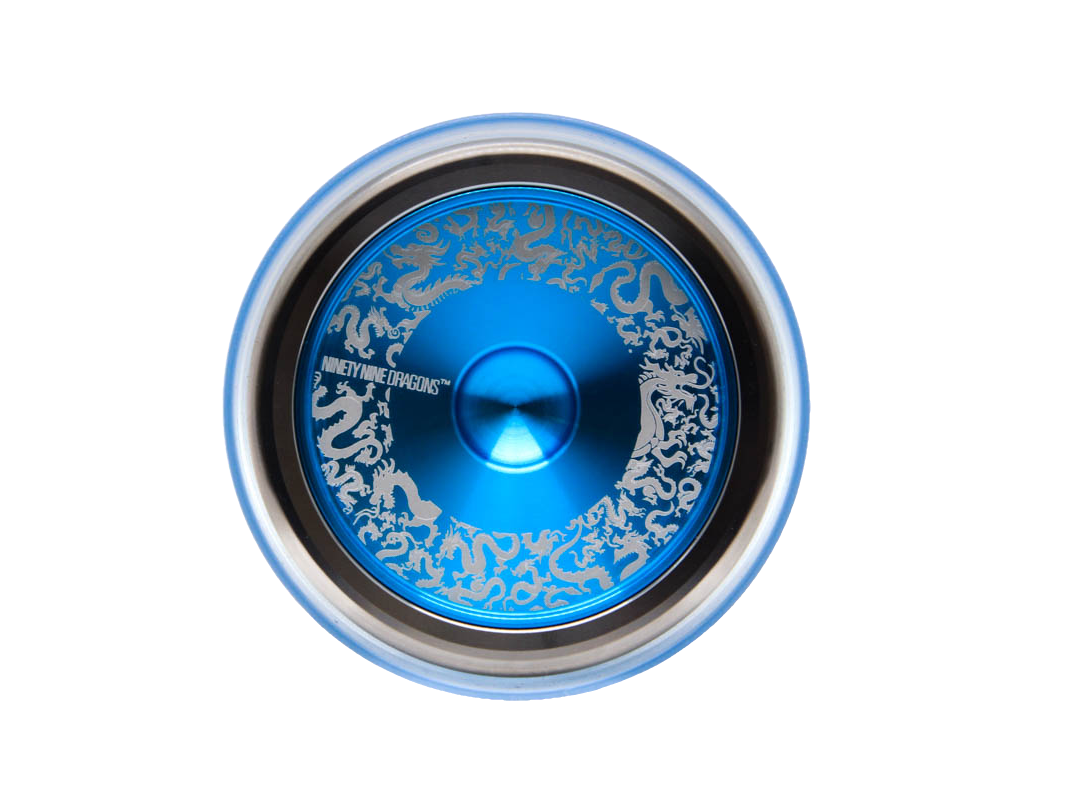 Yoyo 99 Dragons Aqua Silver