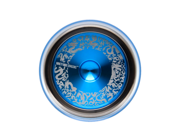 Yoyo 99 Dragons Aqua Silver