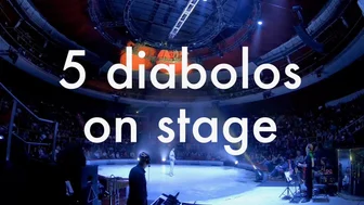 5 diabolos on stage - Madrid 2018