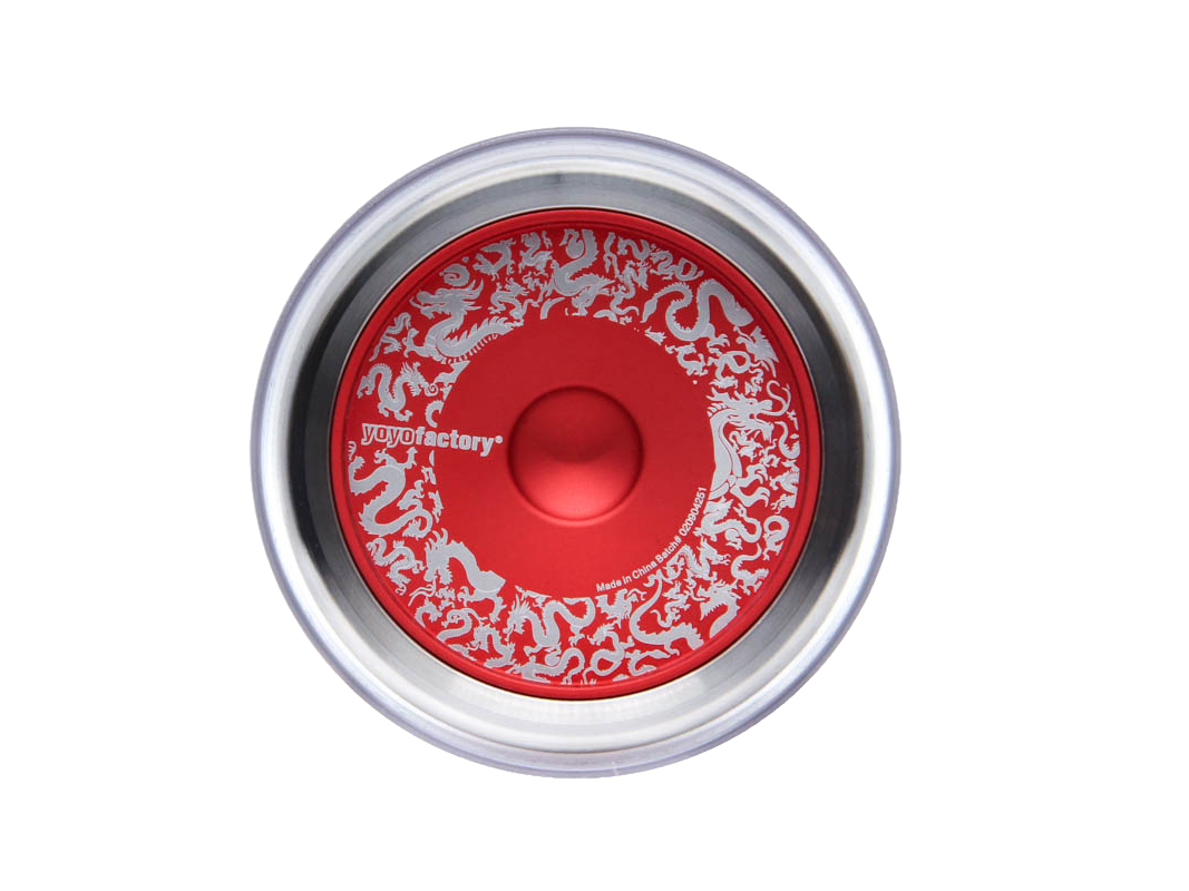 Yoyo 99 Dragons Red Silver
