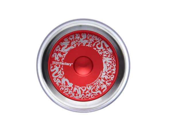 Yoyo 99 Dragons Red Silver